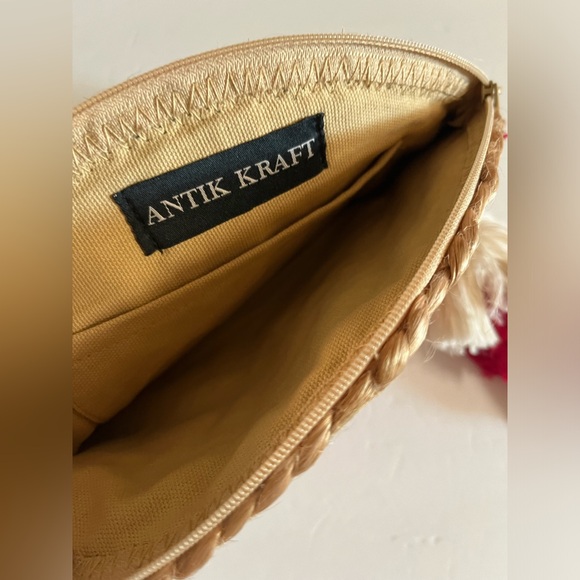 Antik kraft half moon Chindi moon clutch bag - Picture 5 of 10